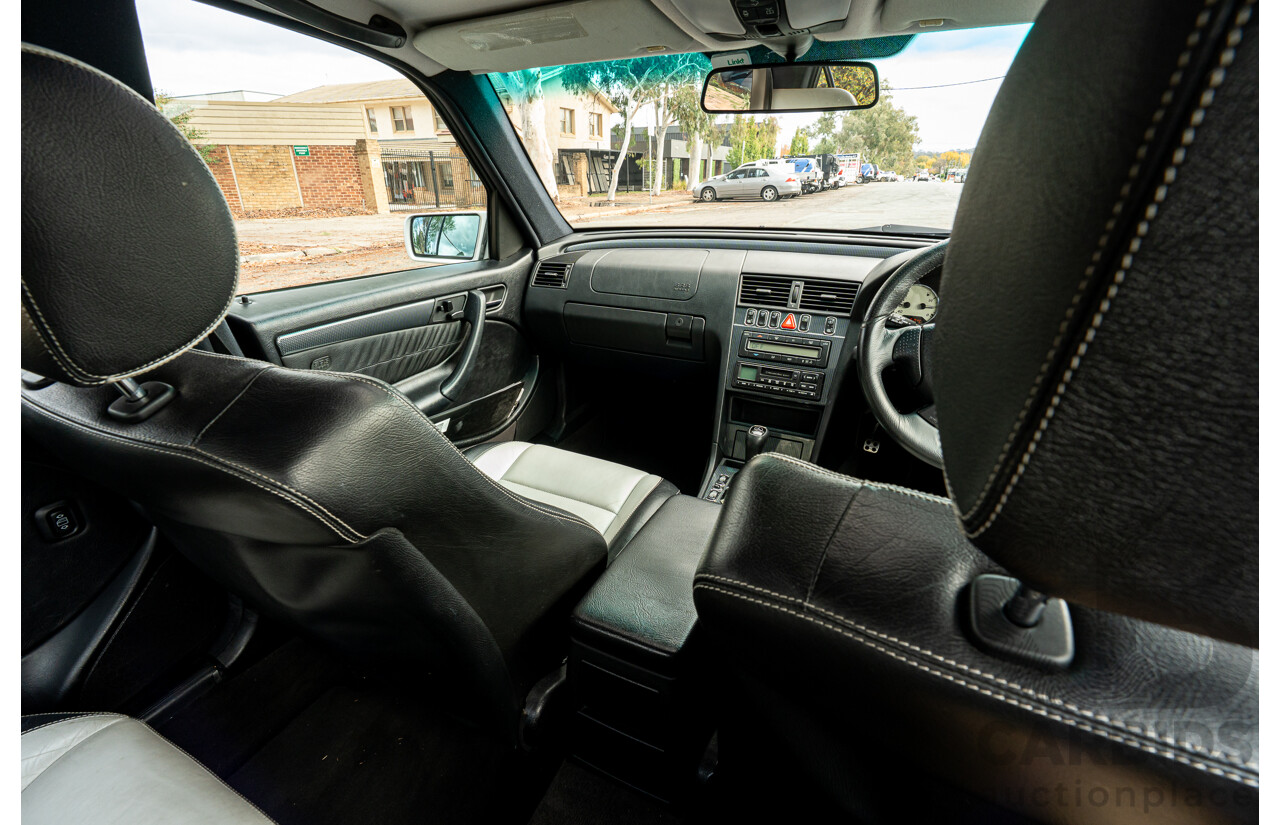 7/1998 Mercedes Benz C43 AMG W202 4d Saloon Zircon Silver Metallic V8 4.3L