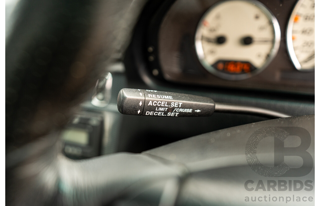 7/1998 Mercedes Benz C43 AMG W202 4d Saloon Zircon Silver Metallic V8 4.3L