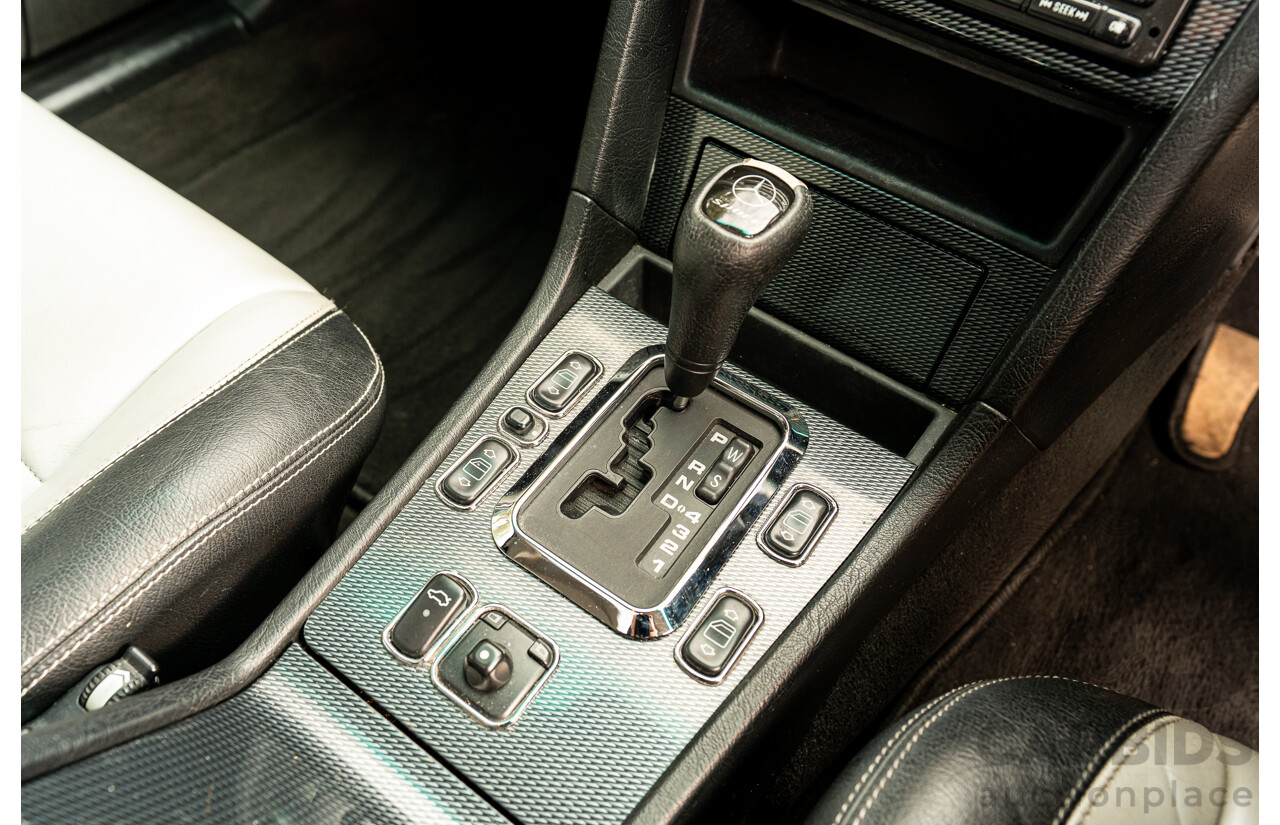 7/1998 Mercedes Benz C43 AMG W202 4d Saloon Zircon Silver Metallic V8 4.3L