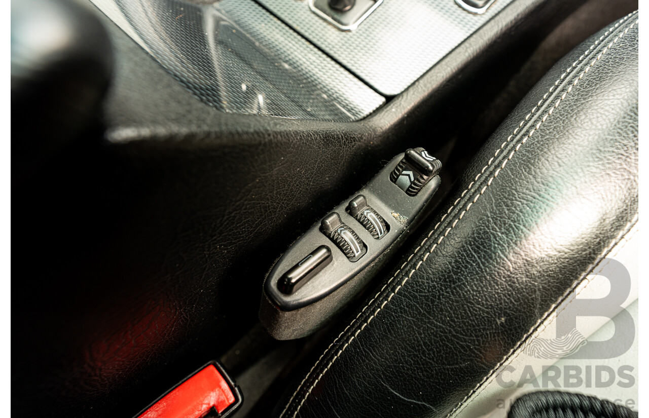 7/1998 Mercedes Benz C43 AMG W202 4d Saloon Zircon Silver Metallic V8 4.3L