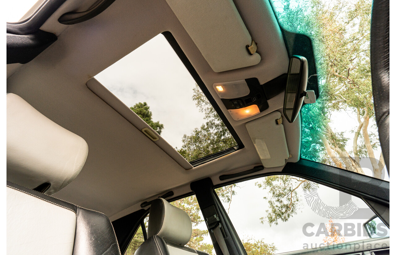 7/1998 Mercedes Benz C43 AMG W202 4d Saloon Zircon Silver Metallic V8 4.3L