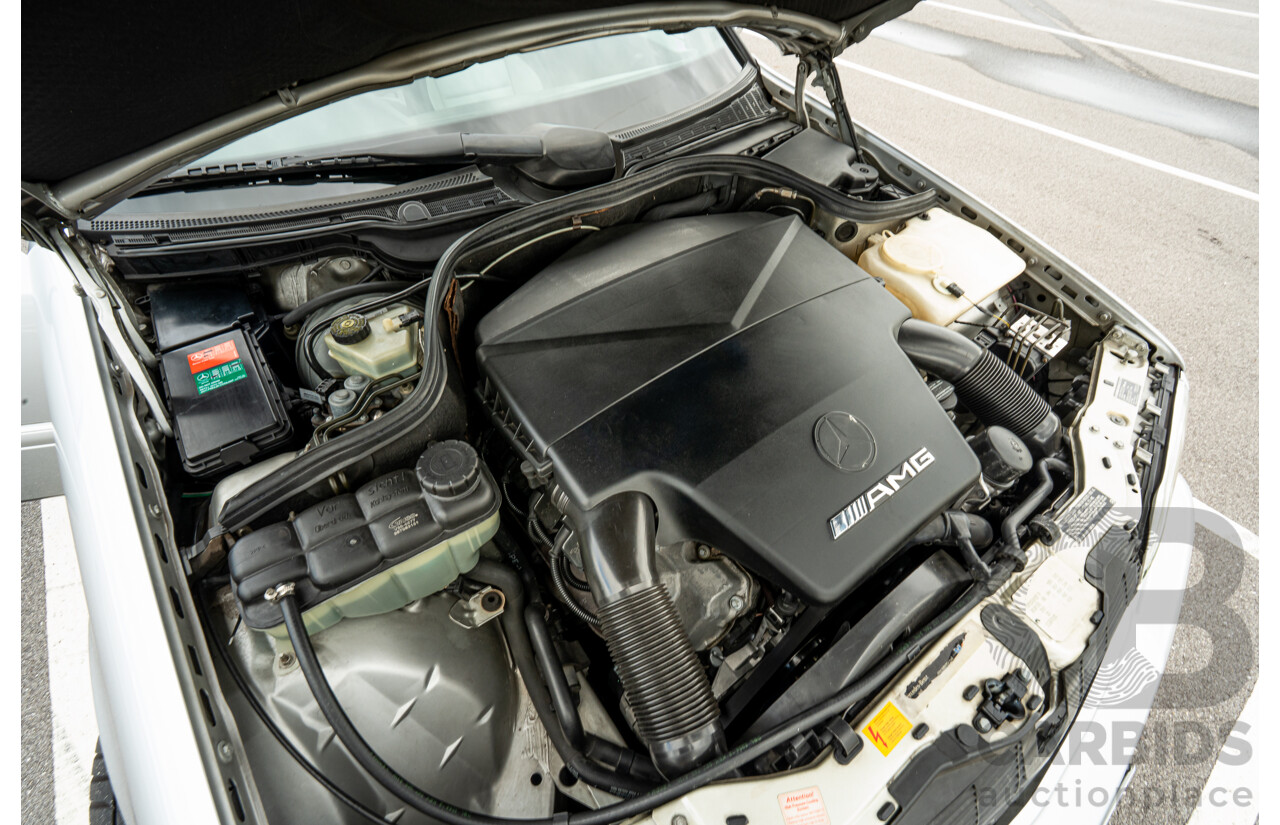 7/1998 Mercedes Benz C43 AMG W202 4d Saloon Zircon Silver Metallic V8 4.3L