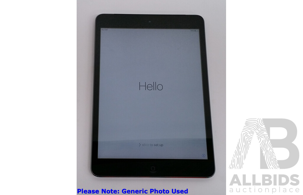 Apple (A1490) 7.9-Inch GSM Space Gray 16GB iPad Mini 2