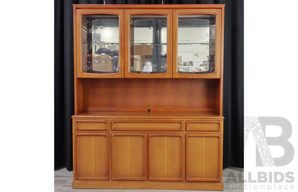 Large Teak Wall Unit by Chiswell