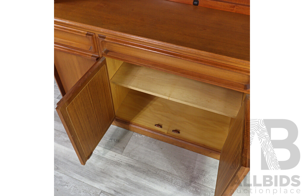 Large Teak Wall Unit by Chiswell