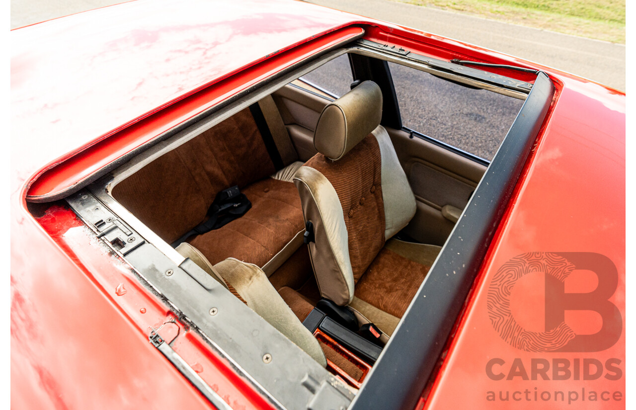 9/1988 BMW 320i E30 2d Coupe Zinoberrot (Vermillion) Red 2.0L