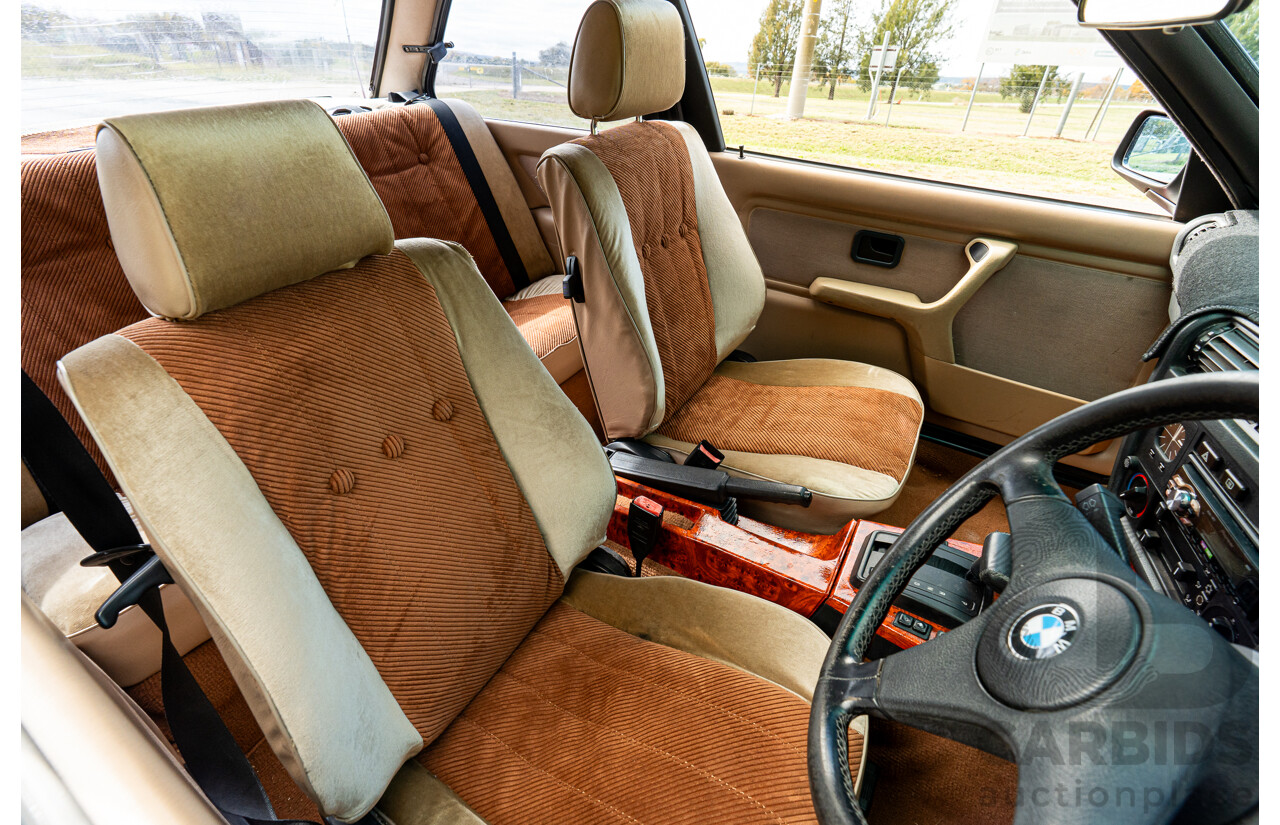 9/1988 BMW 320i E30 2d Coupe Zinoberrot (Vermillion) Red 2.0L