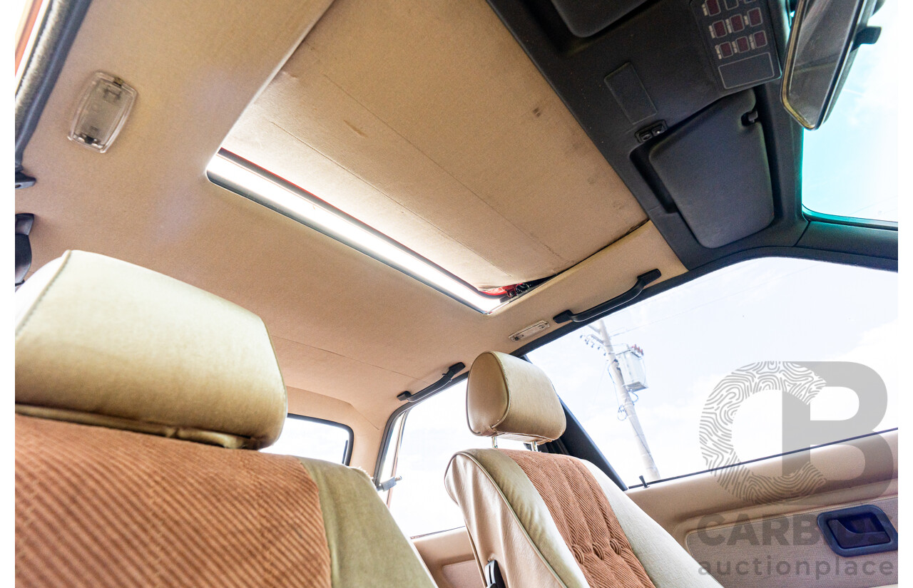 9/1988 BMW 320i E30 2d Coupe Zinoberrot (Vermillion) Red 2.0L