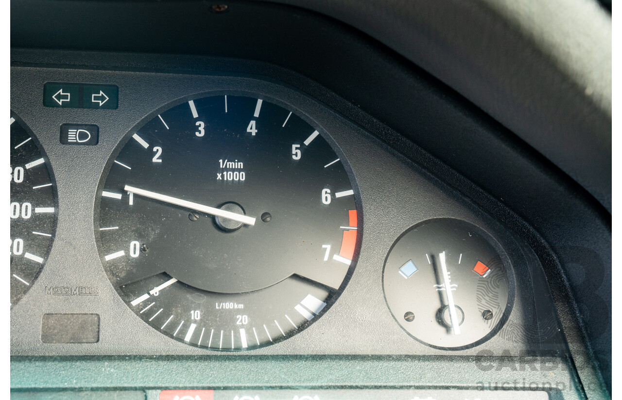 9/1988 BMW 320i E30 2d Coupe Zinoberrot (Vermillion) Red 2.0L