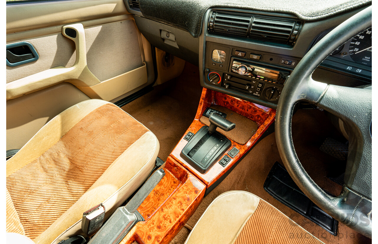 9/1988 BMW 320i E30 2d Coupe Zinoberrot (Vermillion) Red 2.0L