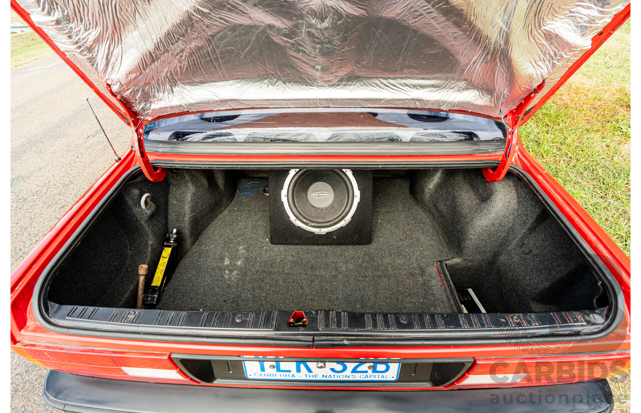 9/1988 BMW 320i E30 2d Coupe Zinoberrot (Vermillion) Red 2.0L