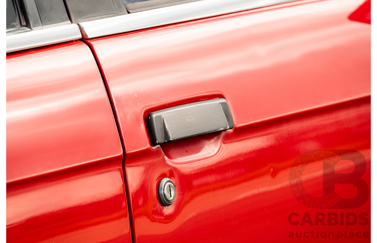 9/1988 BMW 320i E30 2d Coupe Zinoberrot (Vermillion) Red 2.0L