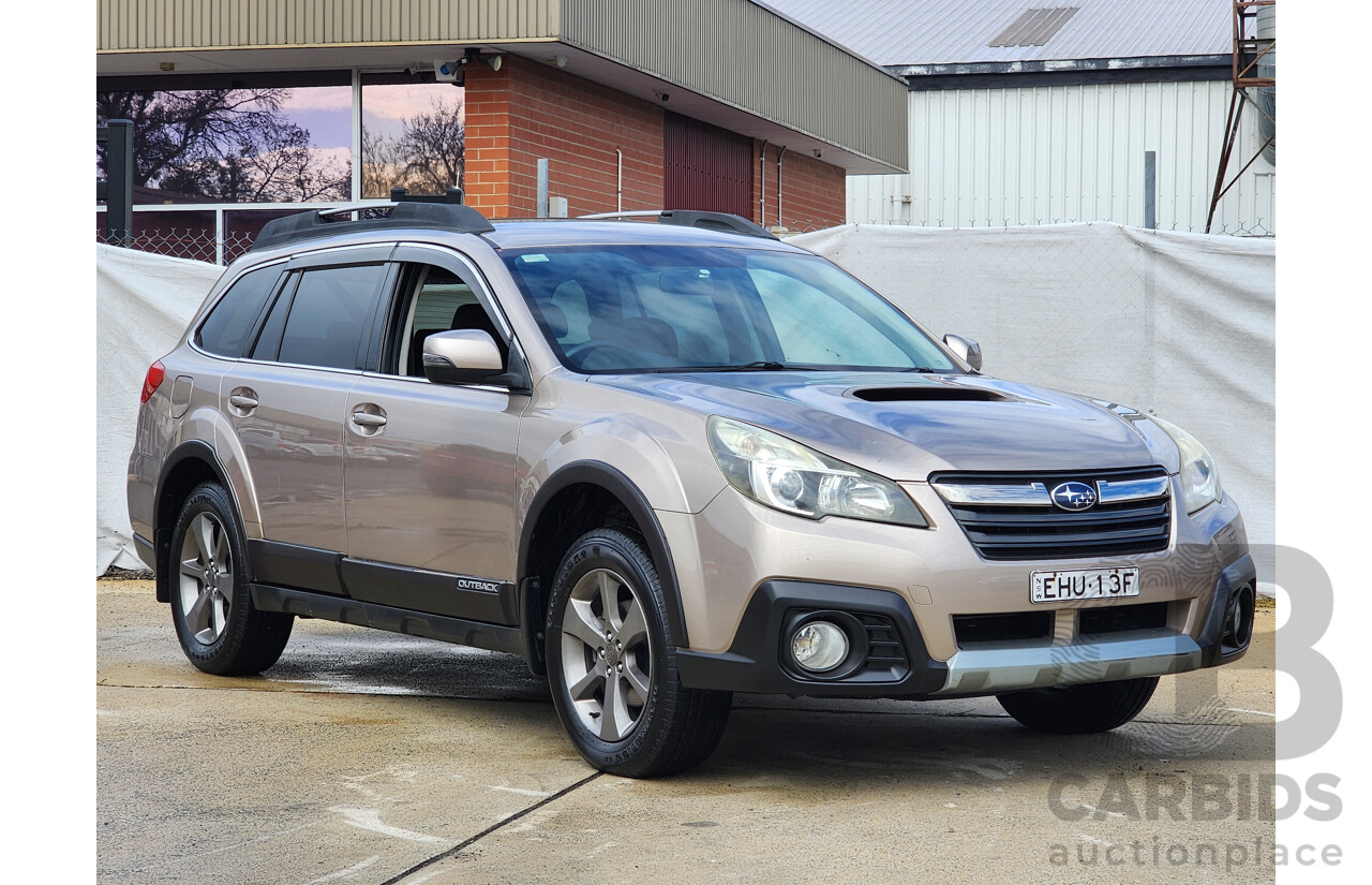 11/2013 Subaru Outback 2.0D MY14 4d Wagon Bronze 2.0L
