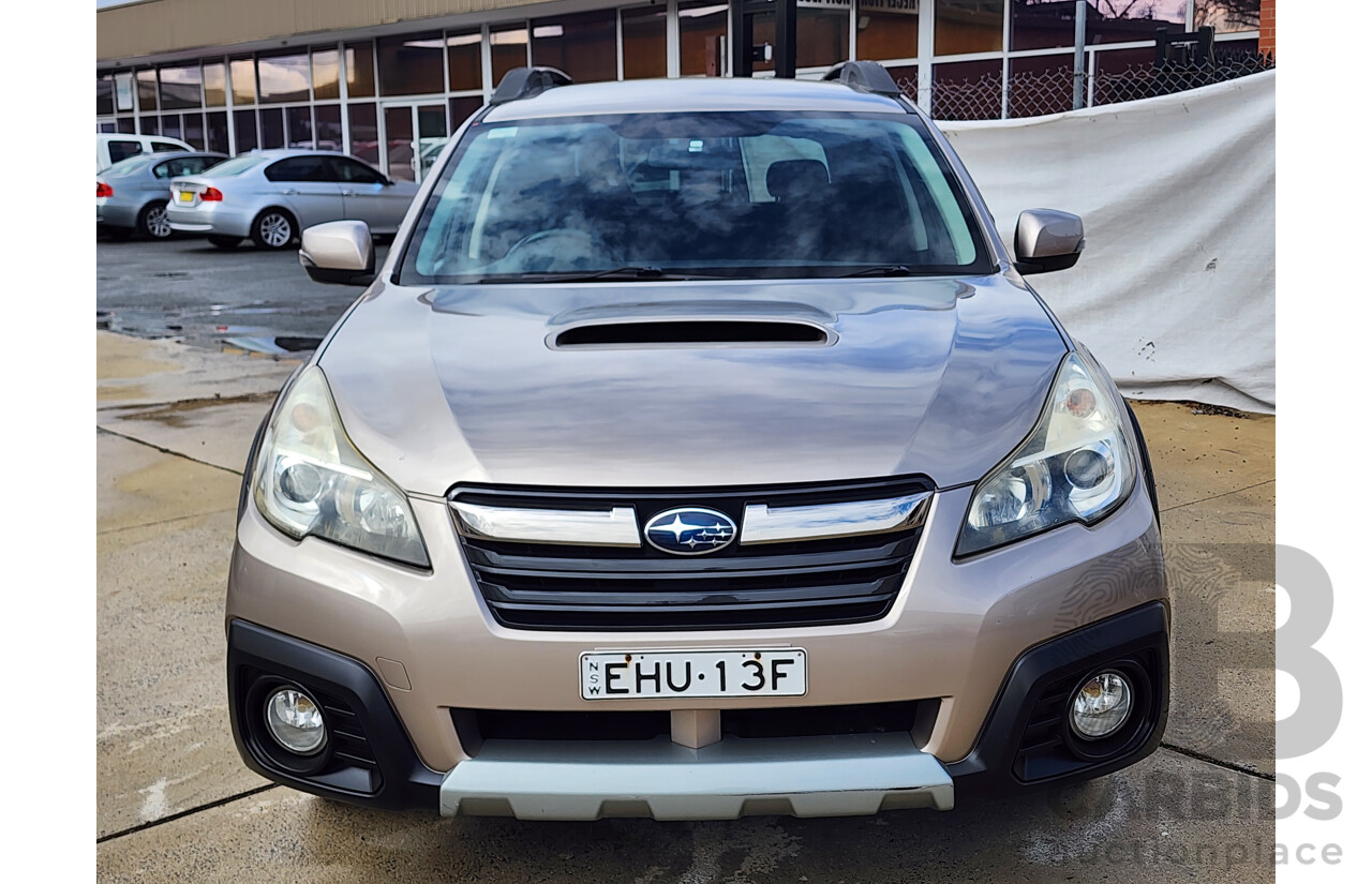 11/2013 Subaru Outback 2.0D MY14 4d Wagon Bronze 2.0L