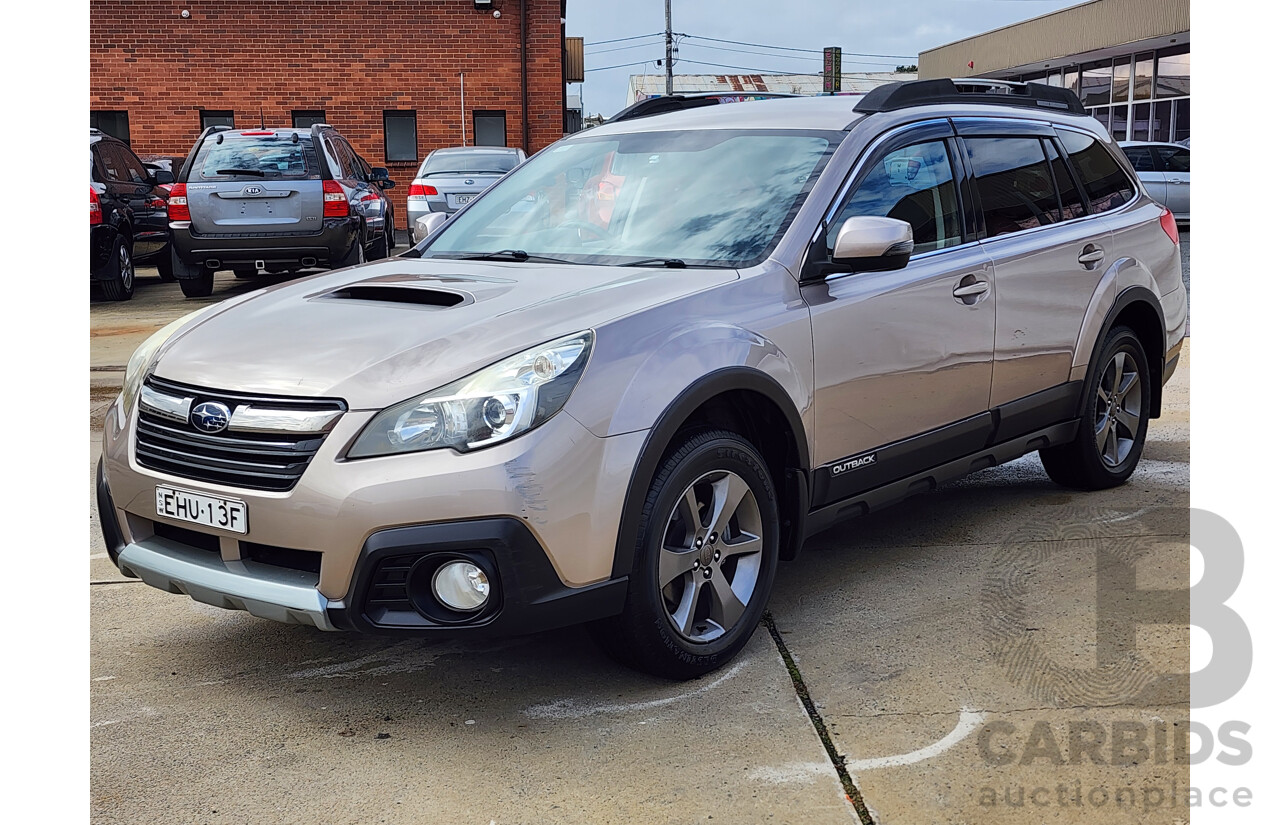 11/2013 Subaru Outback 2.0D MY14 4d Wagon Bronze 2.0L