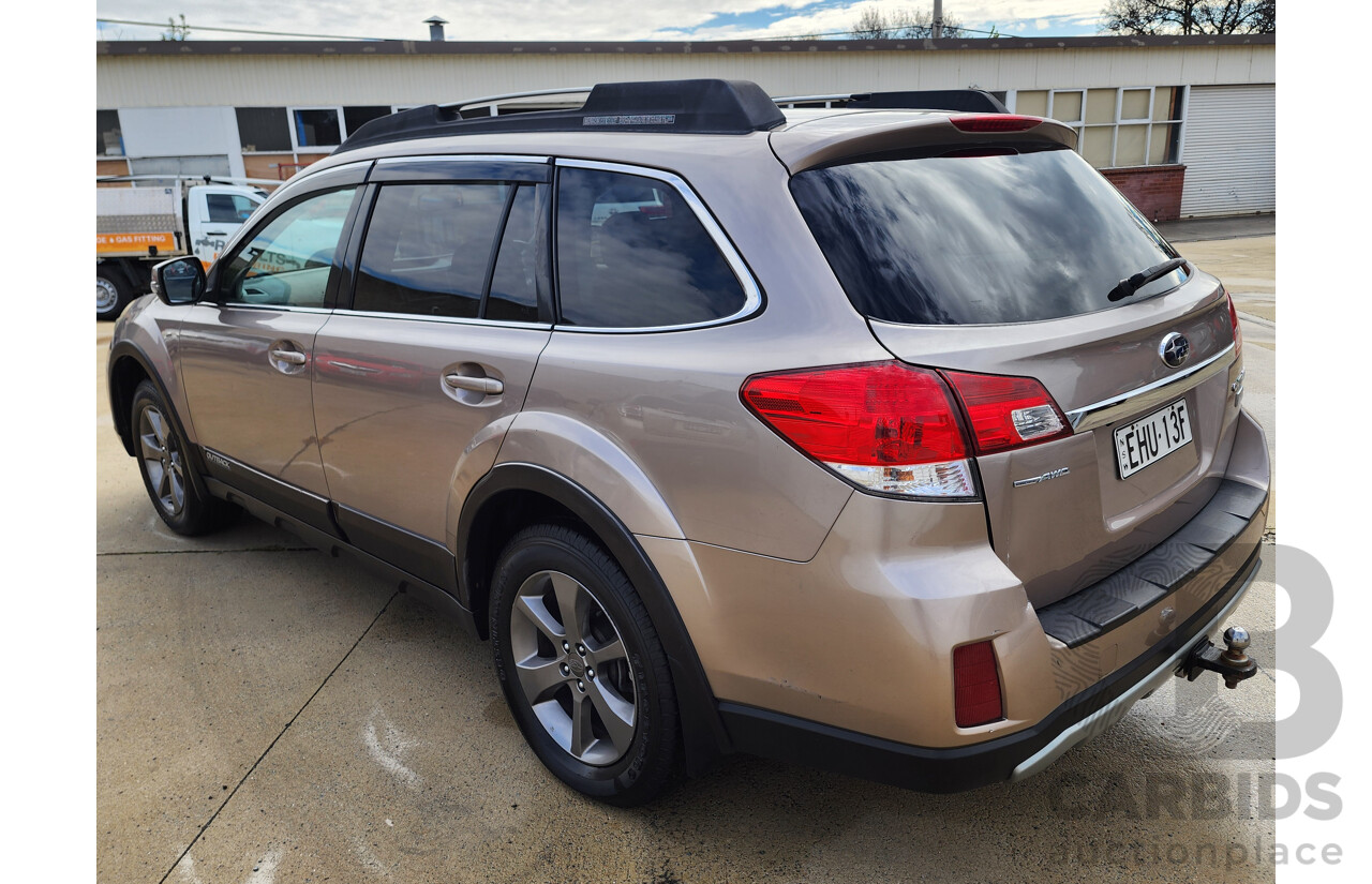 11/2013 Subaru Outback 2.0D MY14 4d Wagon Bronze 2.0L
