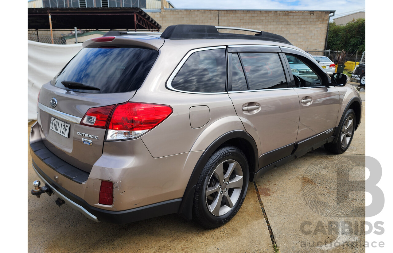 11/2013 Subaru Outback 2.0D MY14 4d Wagon Bronze 2.0L