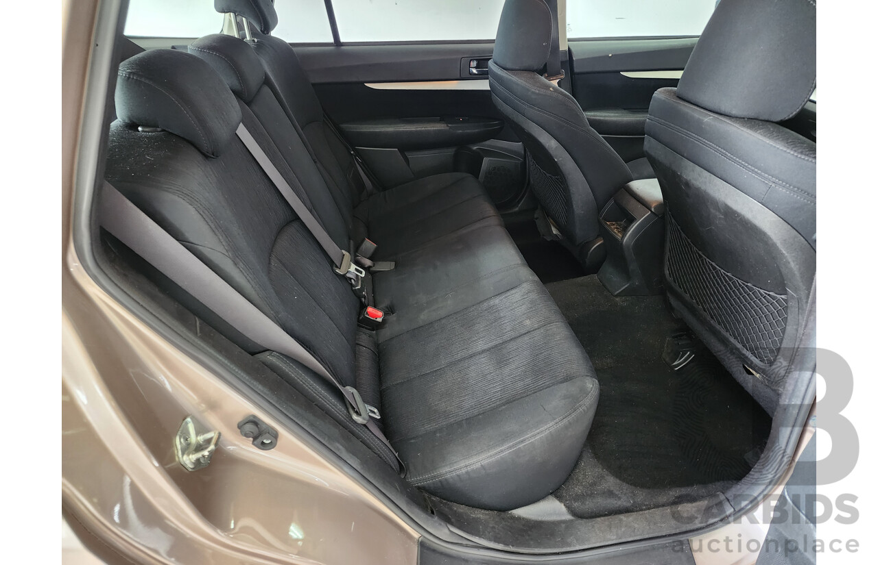 11/2013 Subaru Outback 2.0D MY14 4d Wagon Bronze 2.0L