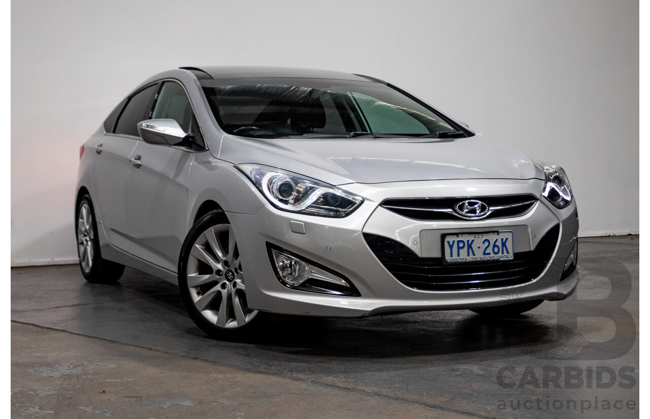 7/2012 Hyundai i40 Premium VF 4d Wagon Sleek Silver Metallic Turbo Diesel 1.7L