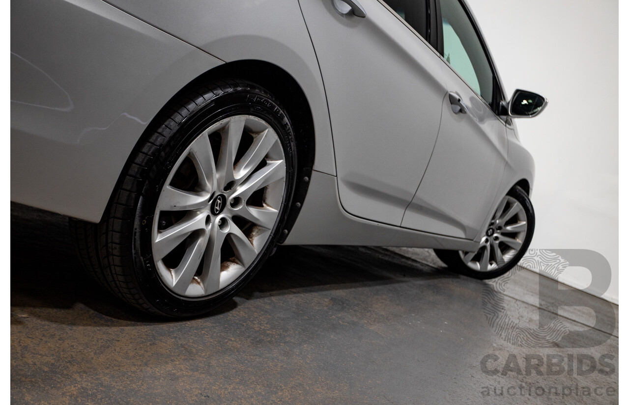 7/2012 Hyundai i40 Premium VF 4d Wagon Sleek Silver Metallic Turbo Diesel 1.7L