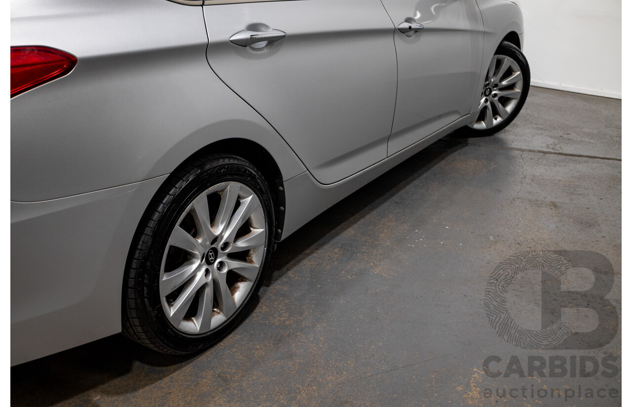 7/2012 Hyundai i40 Premium VF 4d Wagon Sleek Silver Metallic Turbo Diesel 1.7L