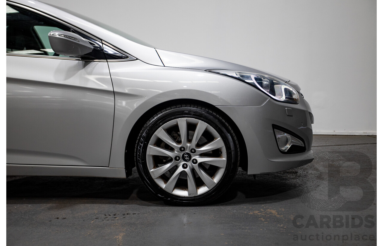 7/2012 Hyundai i40 Premium VF 4d Wagon Sleek Silver Metallic Turbo Diesel 1.7L