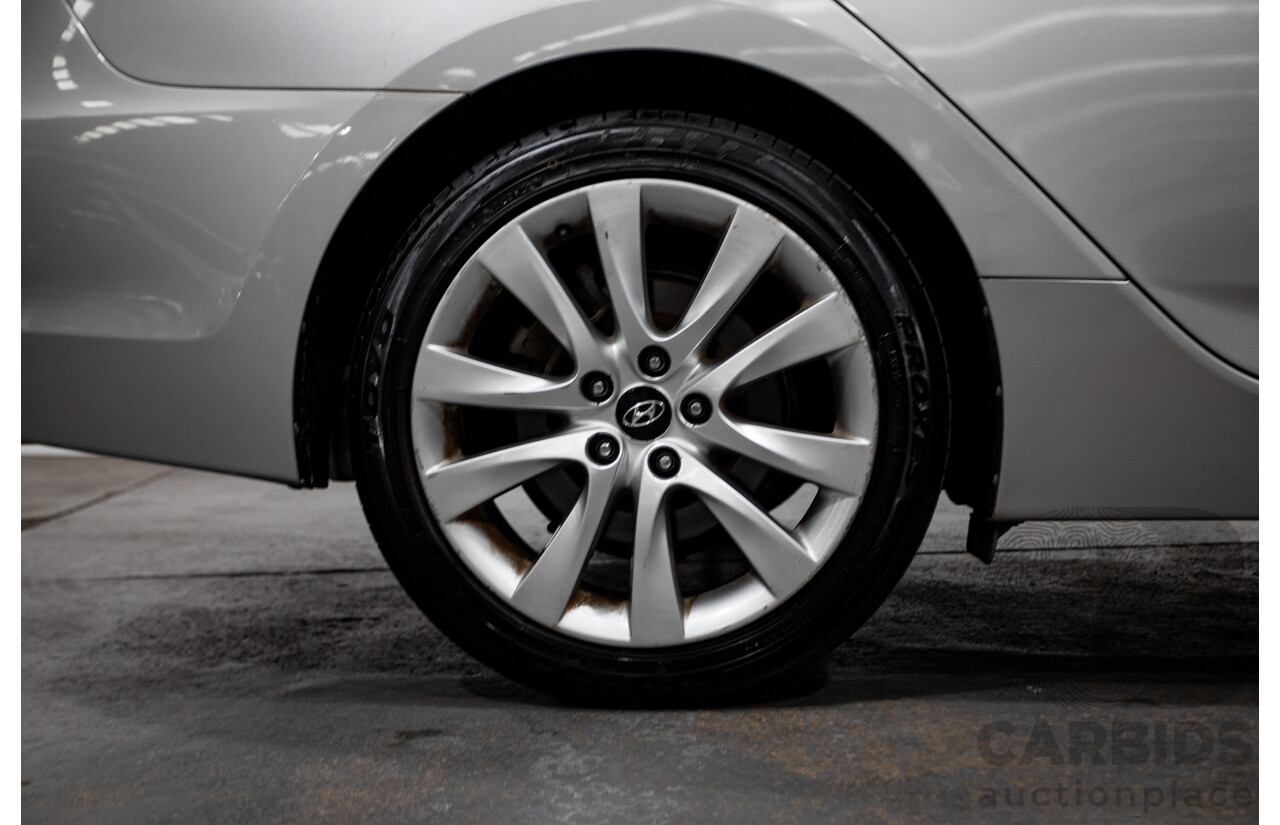 7/2012 Hyundai i40 Premium VF 4d Wagon Sleek Silver Metallic Turbo Diesel 1.7L