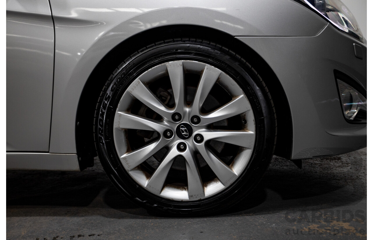 7/2012 Hyundai i40 Premium VF 4d Wagon Sleek Silver Metallic Turbo Diesel 1.7L