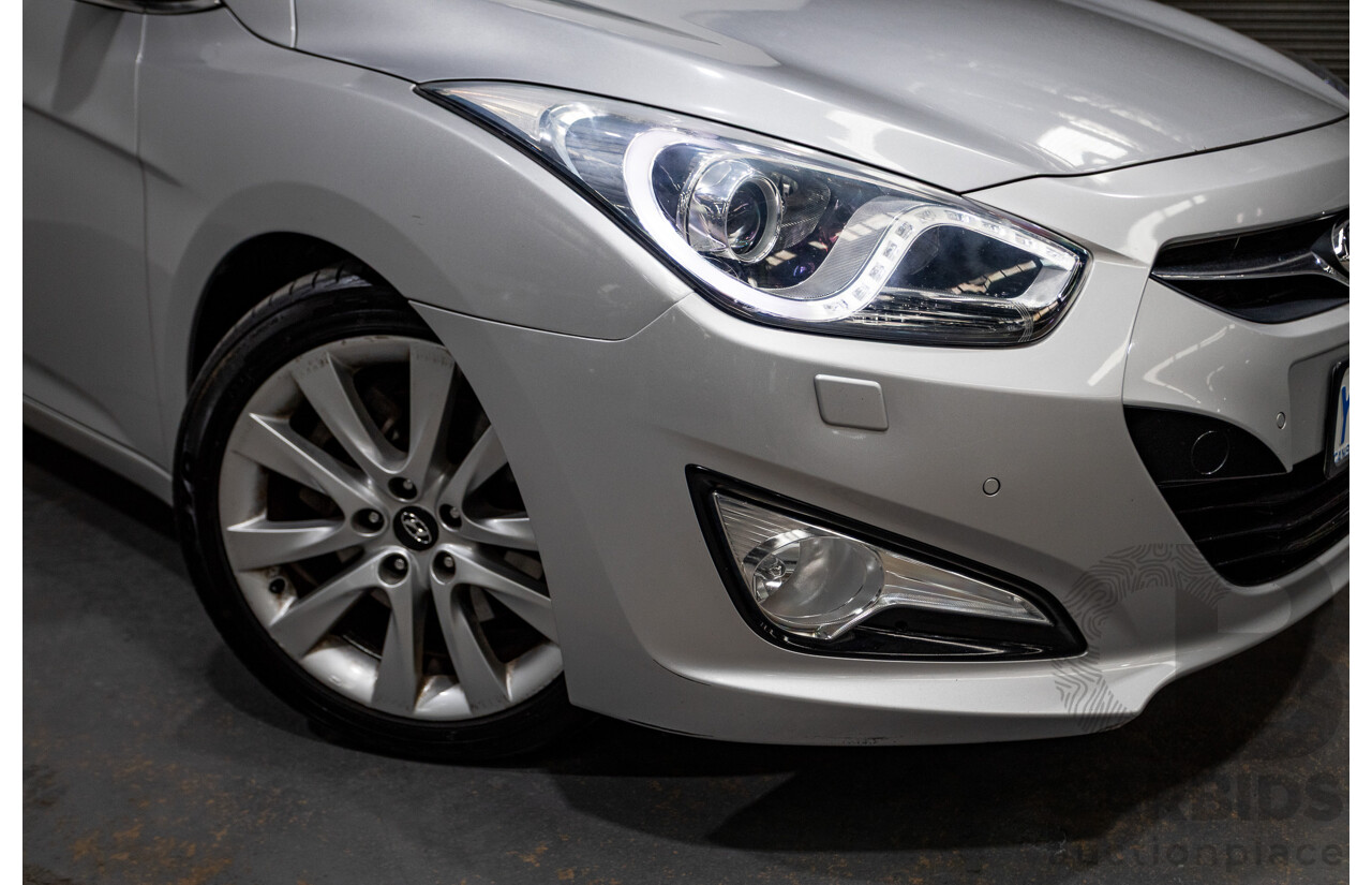 7/2012 Hyundai i40 Premium VF 4d Wagon Sleek Silver Metallic Turbo Diesel 1.7L