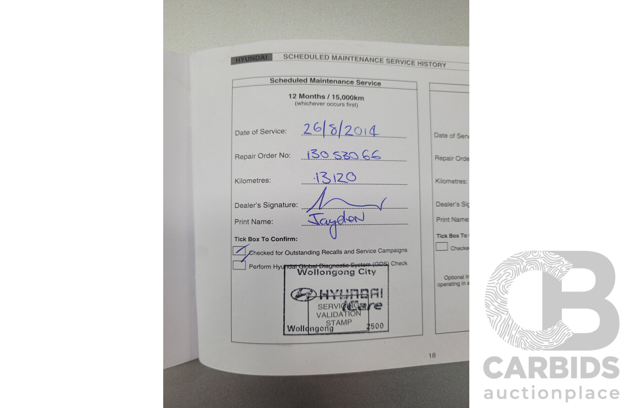 7/2012 Hyundai i40 Premium VF 4d Wagon Sleek Silver Metallic Turbo Diesel 1.7L