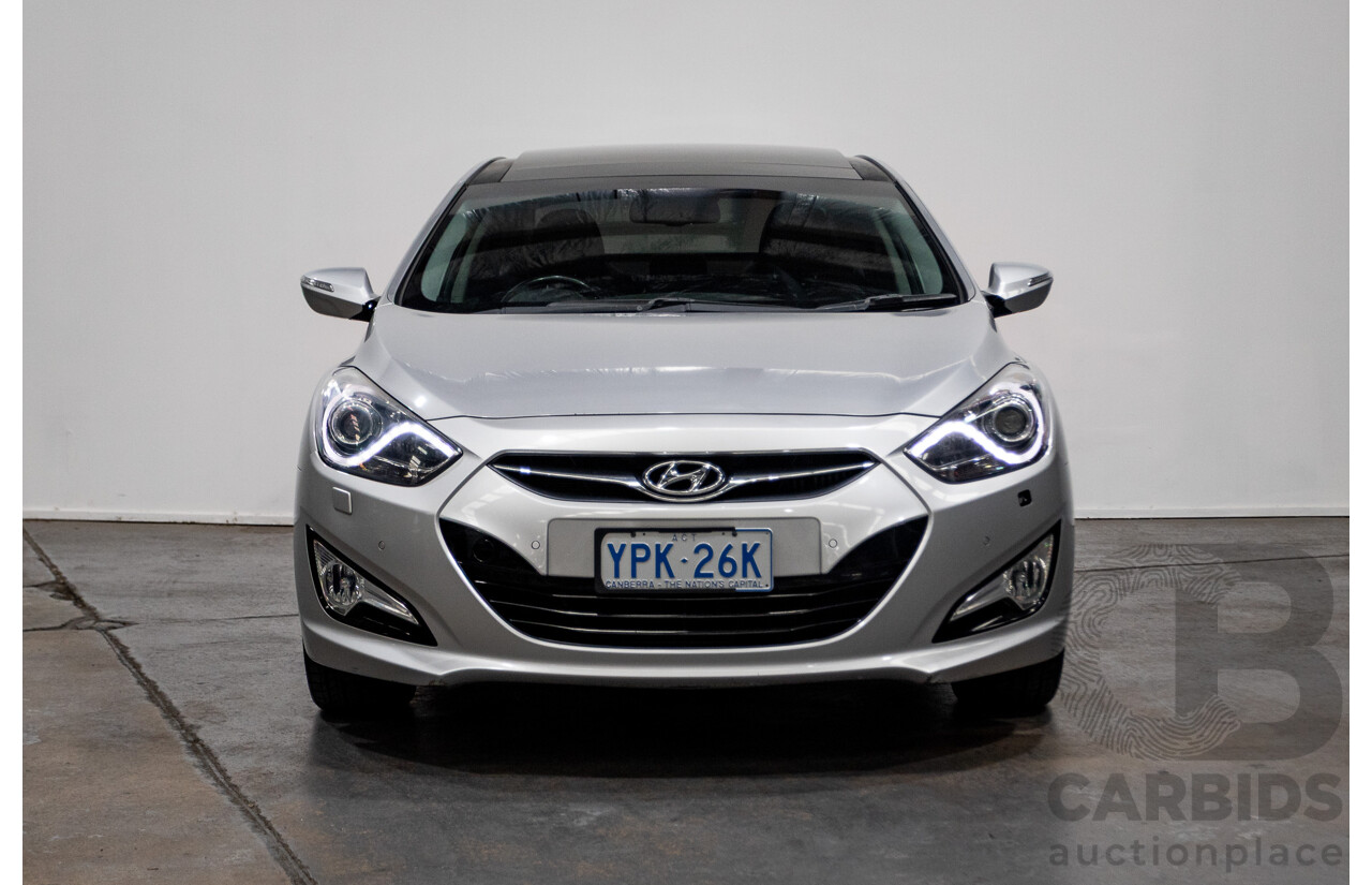7/2012 Hyundai i40 Premium VF 4d Wagon Sleek Silver Metallic Turbo Diesel 1.7L