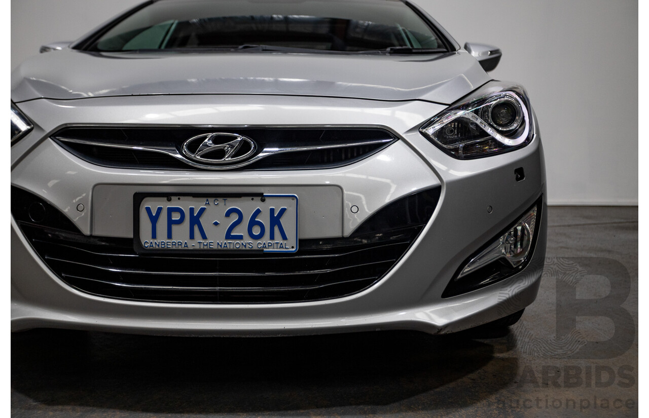 7/2012 Hyundai i40 Premium VF 4d Wagon Sleek Silver Metallic Turbo Diesel 1.7L