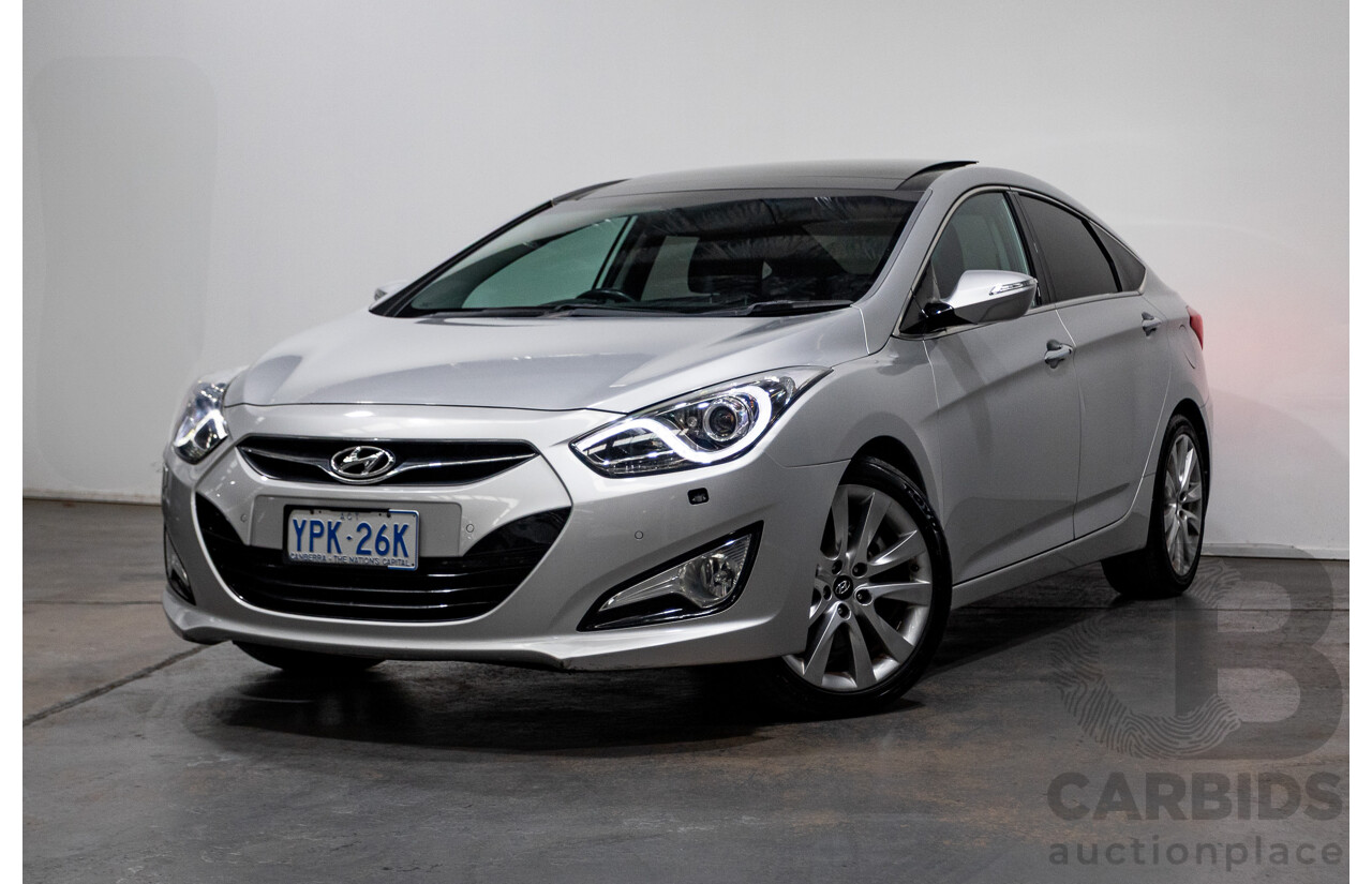 7/2012 Hyundai i40 Premium VF 4d Wagon Sleek Silver Metallic Turbo Diesel 1.7L