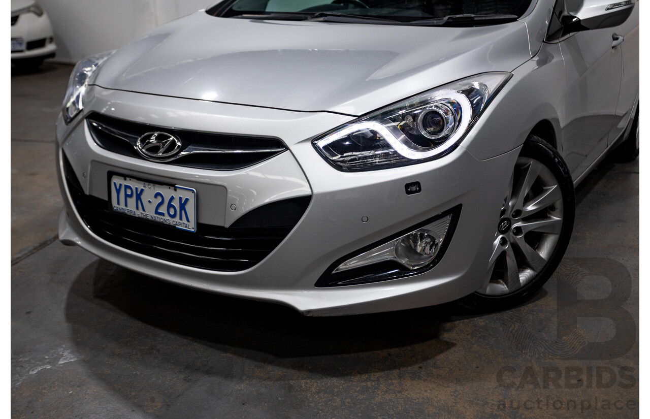 7/2012 Hyundai i40 Premium VF 4d Wagon Sleek Silver Metallic Turbo Diesel 1.7L