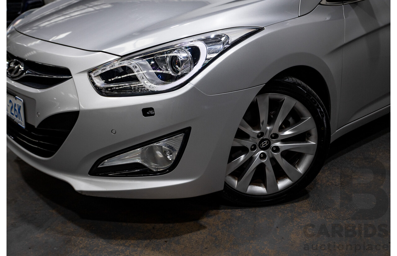 7/2012 Hyundai i40 Premium VF 4d Wagon Sleek Silver Metallic Turbo Diesel 1.7L