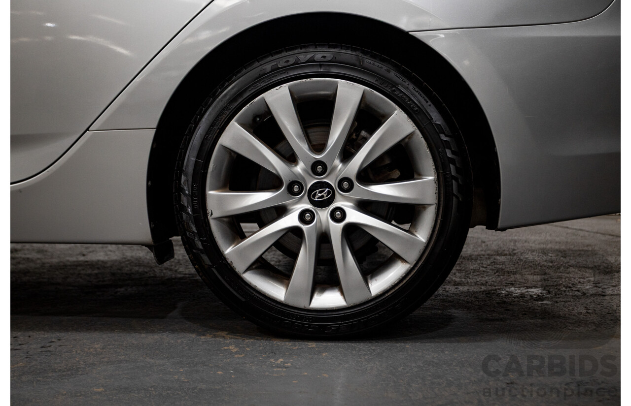 7/2012 Hyundai i40 Premium VF 4d Wagon Sleek Silver Metallic Turbo Diesel 1.7L