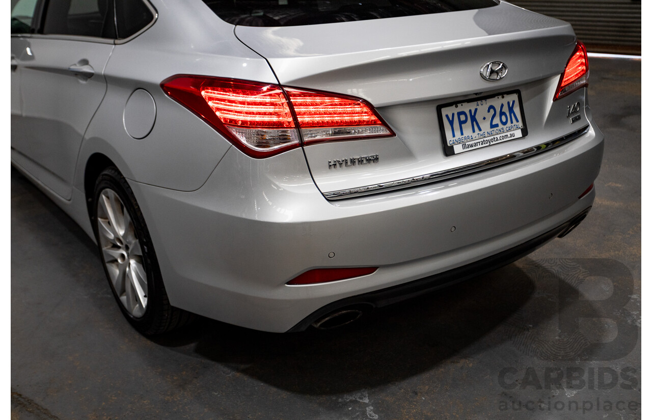 7/2012 Hyundai i40 Premium VF 4d Wagon Sleek Silver Metallic Turbo Diesel 1.7L
