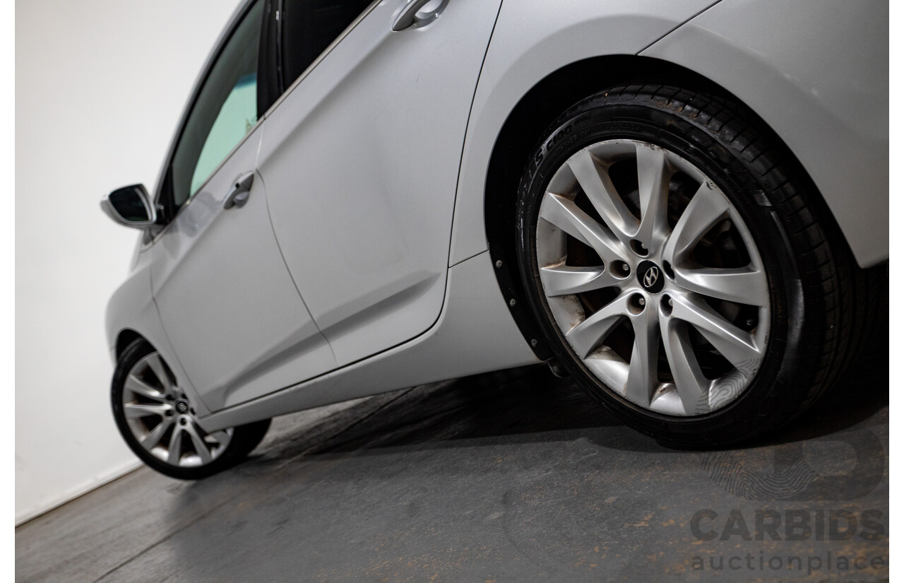 7/2012 Hyundai i40 Premium VF 4d Wagon Sleek Silver Metallic Turbo Diesel 1.7L