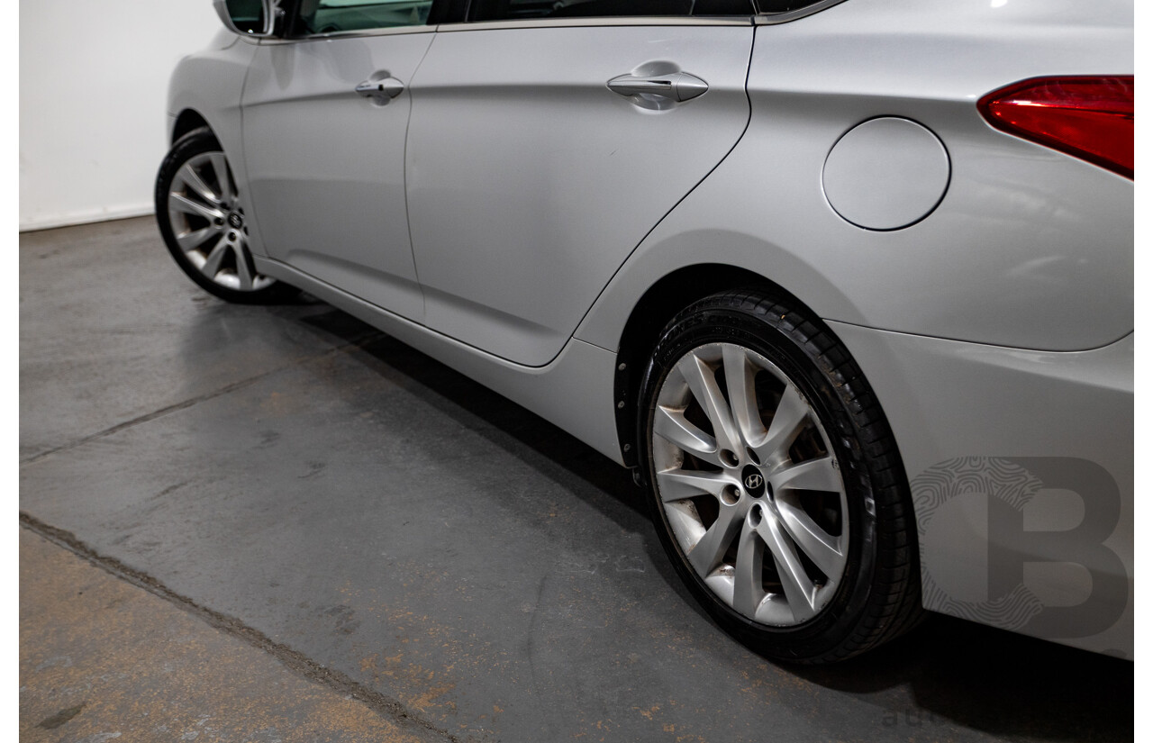 7/2012 Hyundai i40 Premium VF 4d Wagon Sleek Silver Metallic Turbo Diesel 1.7L