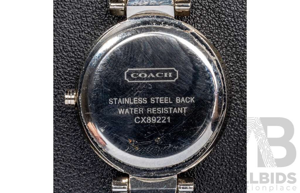 Coach Ladies Watch, CX89221, 28mm with Bracelet Band