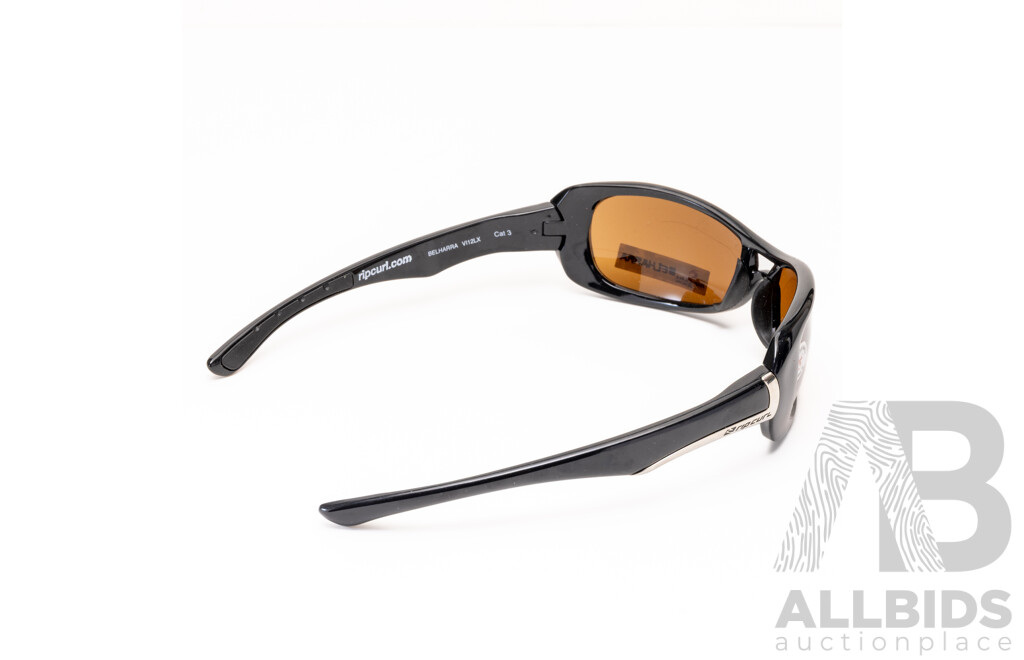 RipCurl Eyewear Belharra Black VI12LX Sunglasses RRP$149.95 - as New
