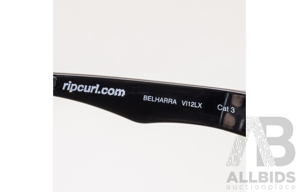 RipCurl Eyewear Belharra Black VI12LX Sunglasses RRP$149.95 - as New