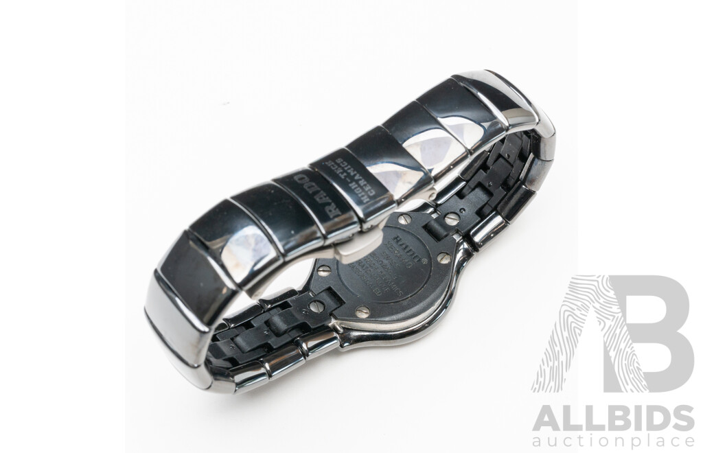 Rado Xeramo Ladies Black High-Tech Ceramic Watch, 153.0454.3