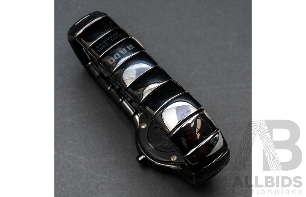 Rado Xeramo Ladies Black High-Tech Ceramic Watch, 153.0454.3