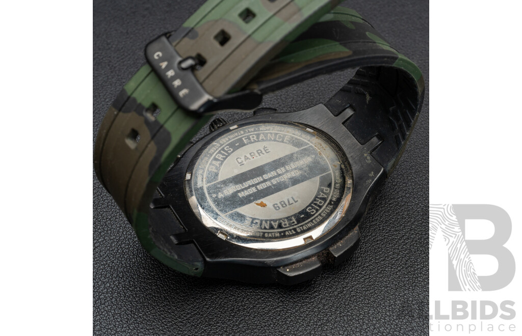 Carre Paris France Mens Watch, 1789 - Needs Repair