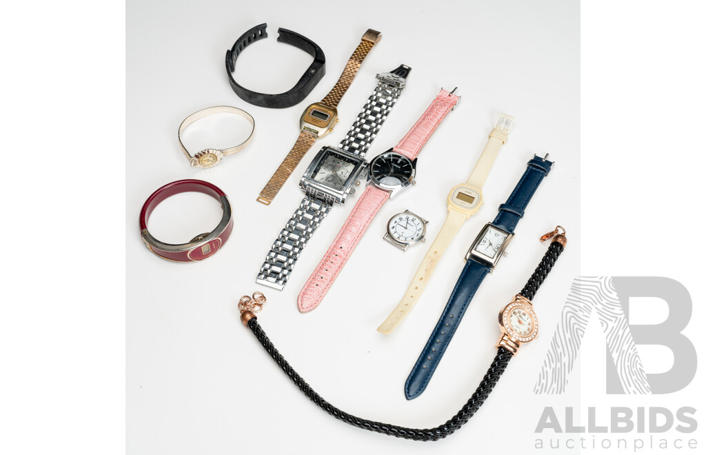 Collection of Vintage & Modern Watches Including Classique, Geneva, Citron & Casio