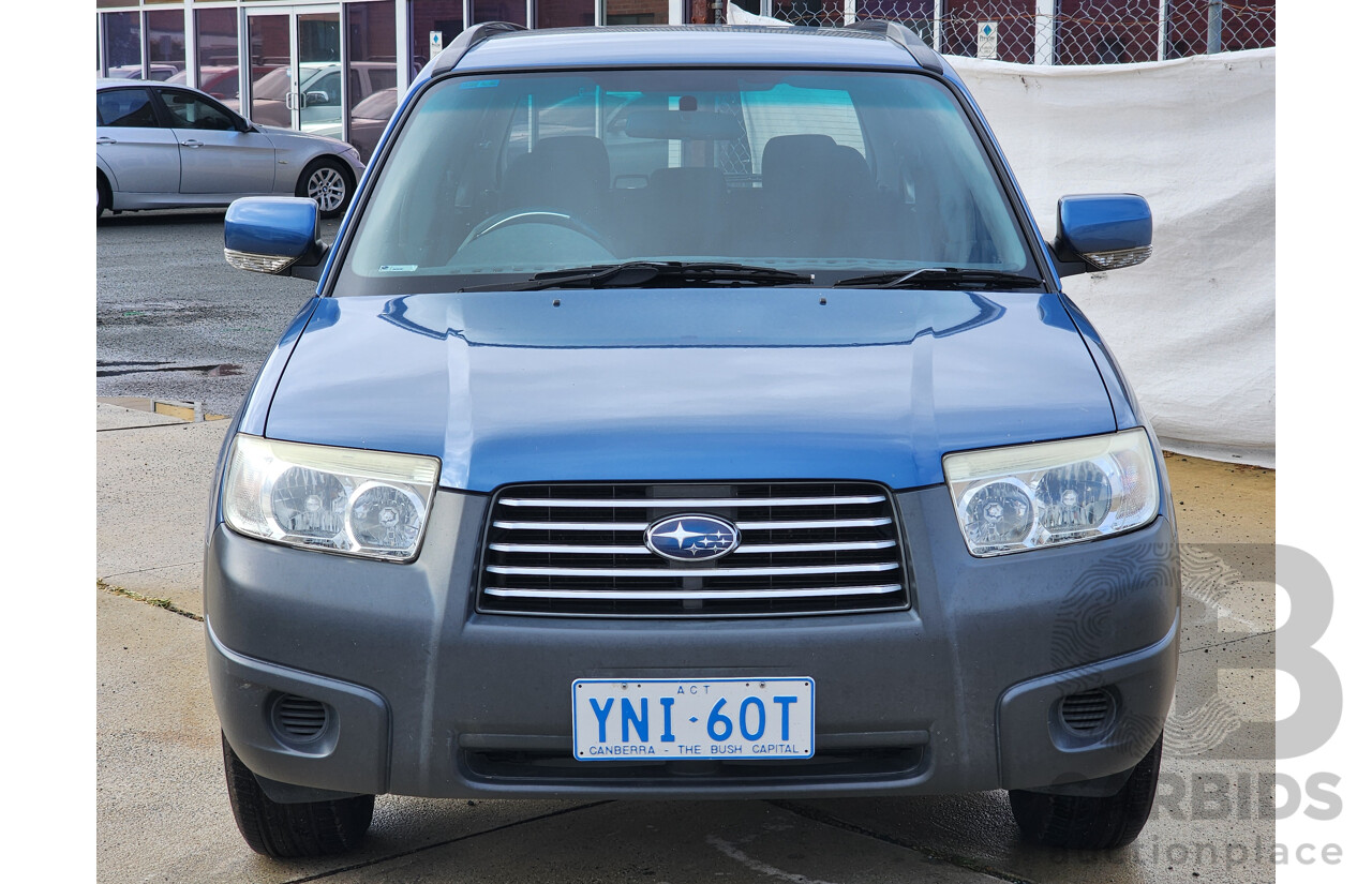 7/2006 Subaru Forester X MY06 4d Wagon Blue 2.5L