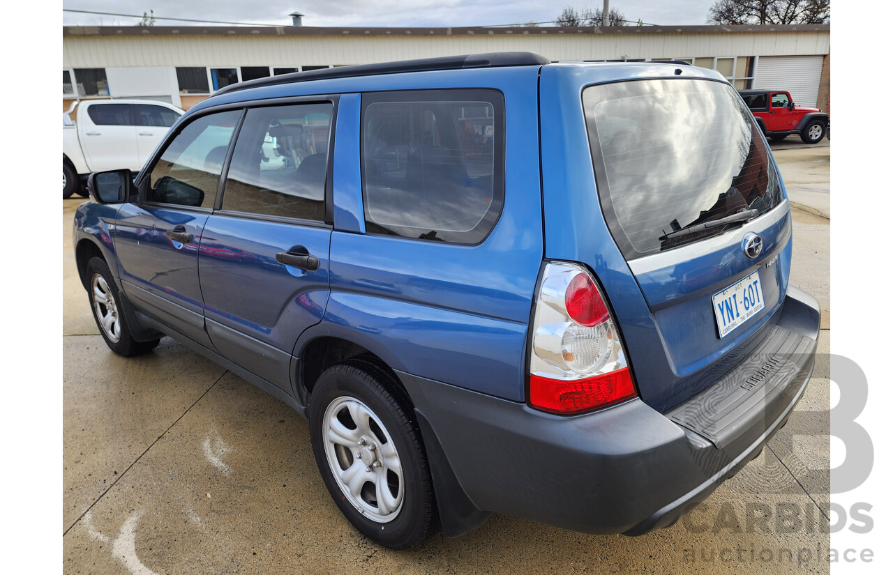 7/2006 Subaru Forester X MY06 4d Wagon Blue 2.5L