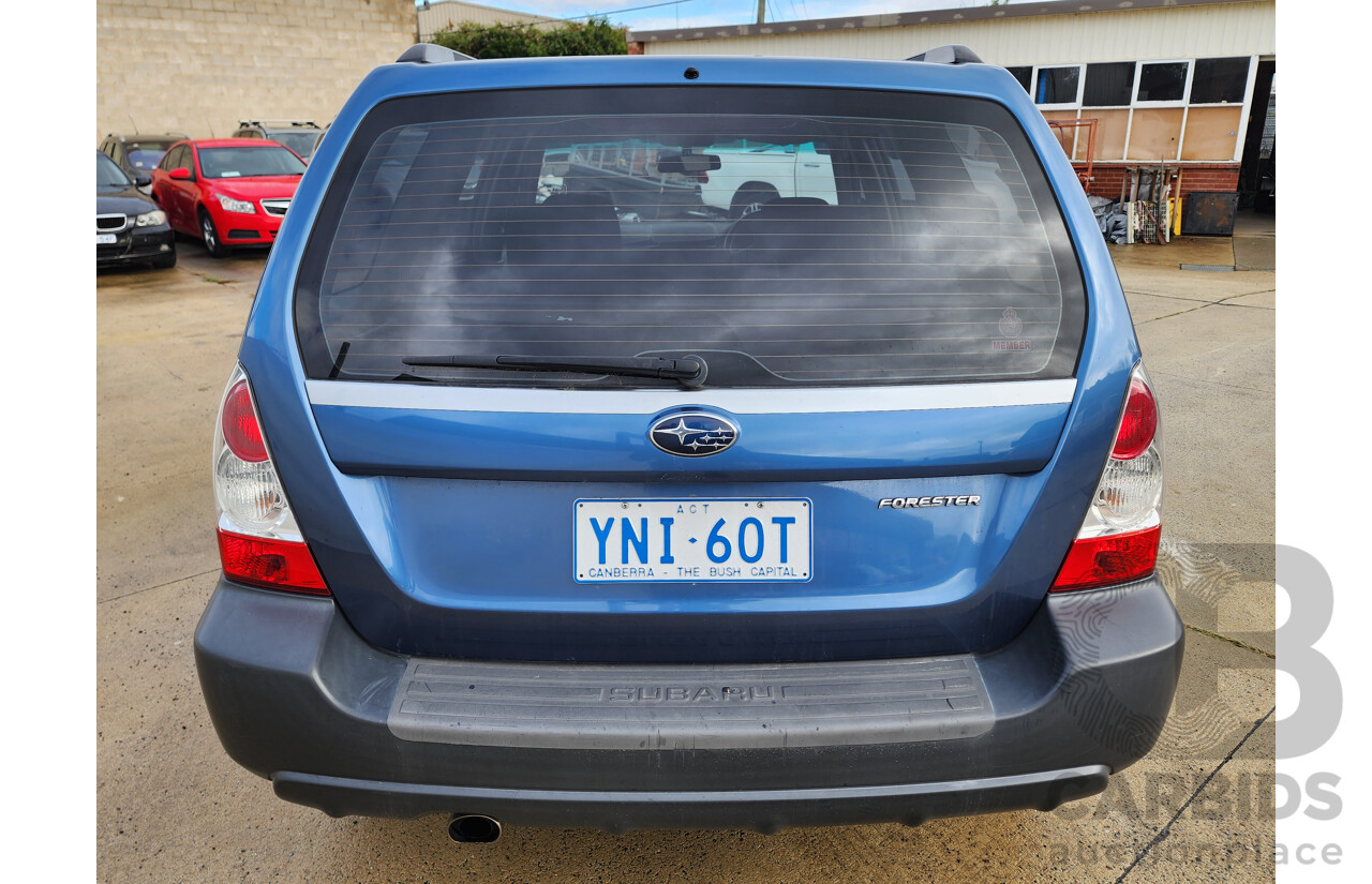 7/2006 Subaru Forester X MY06 4d Wagon Blue 2.5L