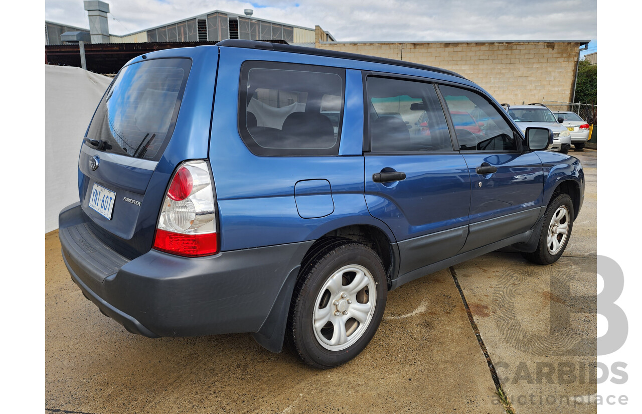 7/2006 Subaru Forester X MY06 4d Wagon Blue 2.5L